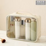  Đặt trước ngay! Bộ 2 Túi Đựng Mỹ Phẩm Trong Suốt Mới cho Chuyến Du Lịch và Vệ Sinh Cá Nhân 