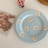  Bát Gốm Hình Cừu Non Màu Xanh Dương - Bộ Bát Đĩa Tráng Miệng, Salad, Đồ Ăn Gia Dụng Phong Cách Hoạt Hình Dễ Thương [GIAO HÀNG 2-10 NGÀY | SỈ TỪ 2 TRIỆU | CÓ THỂ IN LOGO] 