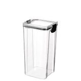  Hộp Nhựa Kín Khóa Cài Nắp Màu Đen, Trắng - Hộp Đựng Gia Vị, Thực Phẩm Khô, Dược Liệu, Đồ Dùng Nhà Bếp Cấp Thực Phẩm [GIAO HÀNG 2-10 NGÀY | SỈ TỪ 2 TRIỆU | CÓ THỂ IN LOGO] 