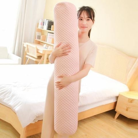  Gối Ôm hình tròn trụ Nhung Gối Dài Kẹp Chân Ngủ Bên phòng nghỉ Cho Bé Gái, đồ vật Ngủ Cho Bé Trai, rất có thể Tháo Rời 