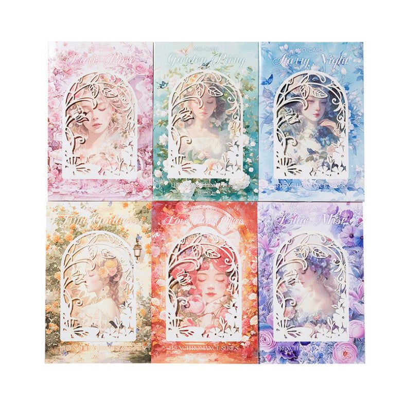  Giấy Nhẹ Momo Đặt Trước - Giấy Ren Rỗng Mang Phong Cách Pháp, Tươi Mát & Lãng Mạn! 