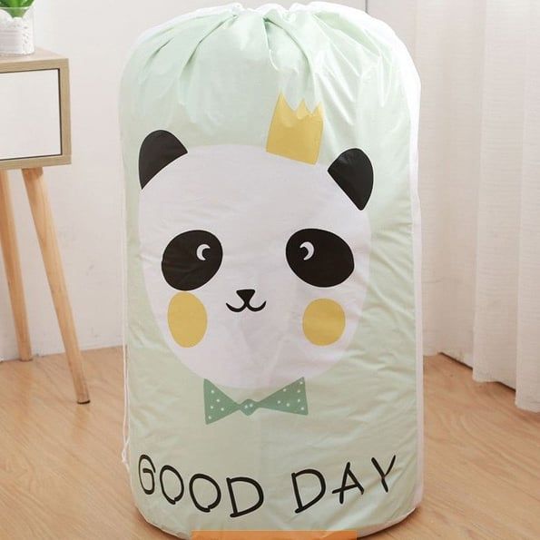  Túi Vải Dây Rút Chống Nước Đựng Chăn Màn Ga Gối Hình Trụ [GIAO HÀNG 2-10 NGÀY | SỈ TỪ 2 TRIỆU | CÓ THỂ IN LOGO] 