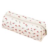  小红书同款奶油小碎花笔袋 清新少女大容量多功能文具盒收纳袋 