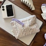  Túi Vải Suxi Ví Tiền Lẻ Màu Tím Nhạt Đựng Thẻ, Tai Nghe, Băng Vệ Sinh [GIAO HÀNG 2-10 NGÀY | SỈ TỪ 2 TRIỆU | CÓ THỂ IN LOGO] 