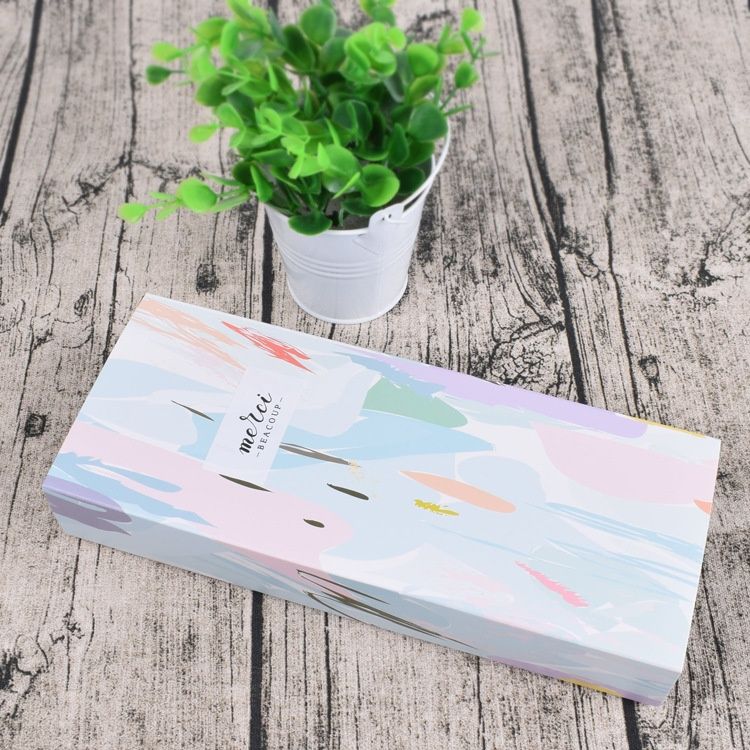 Hộp quà tặng đựng socola hình chữ nhật 12 ngăn, nhiều họa tiết dễ thương ngọt ngào Q1082 