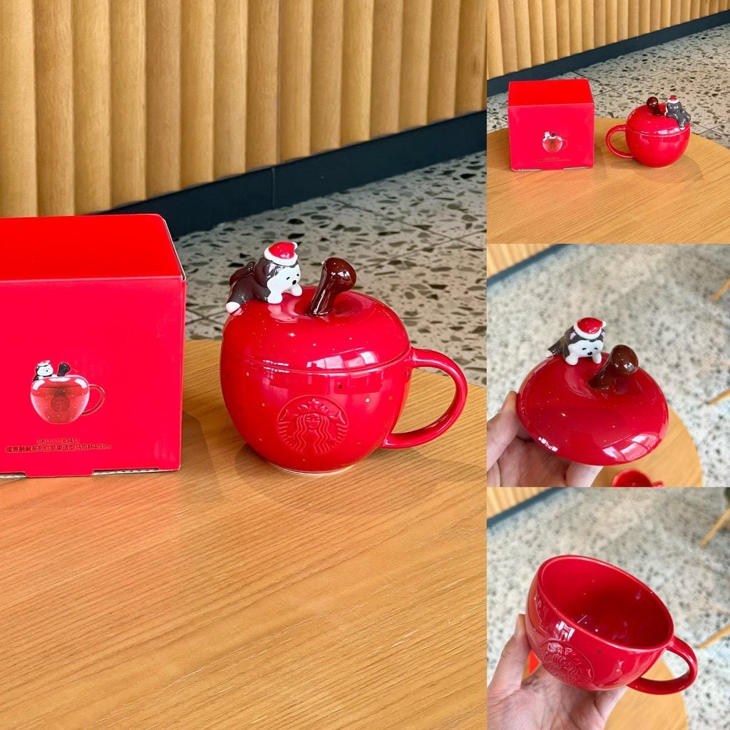  Cốc Thủy Tinh Cách Nhiệt Có Ống Hút Phong Cách Giáng Sinh - Họa Tiết Bông Tuyết, Quà Tặng Cao Cấp [GIAO HÀNG 2-10 NGÀY | SỈ TỪ 2 TRIỆU | CÓ THỂ IN LOGO] 