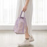  Túi Đựng Đồ Du Lịch Lưới Đục Lỗ Dây Rút Đi Biển Siêu Nhẹ [GIAO HÀNG 2-10 NGÀY | SỈ TỪ 2 TRIỆU | CÓ THỂ IN LOGO] 
