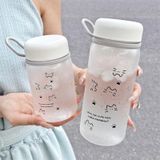  Cốc nước nữ tính thiết kế đơn giản, cốc uống nước tiện lợi 
