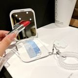  Gương Trang Điểm Gấp Gọn Cầm Tay Kèm Lược Bỏ Túi [GIAO HÀNG 2-10 NGÀY | SỈ TỪ 2 TRIỆU | CÓ THỂ IN LOGO] 