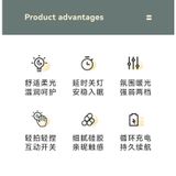 Đèn Ngủ Silicon Hình Gấu Trắng Hẹn Giờ Sạc USB [GIAO HÀNG 2-10 NGÀY | SỈ TỪ 2 TRIỆU | CÓ THỂ IN LOGO] 
