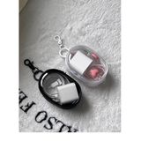  Bộ 10 Dây Cáp Sạc & Lưu Trữ Trong Suốt kèm Hộp Đựng Tai Nghe Di Động (Hàng Đặt Trước) 