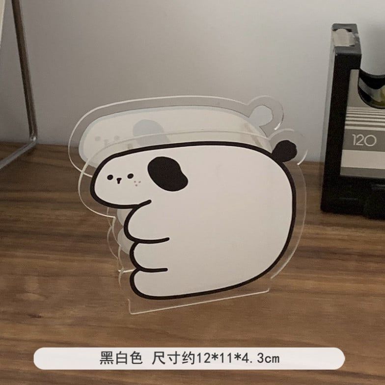  ```Hộp Bút Acrylic Đáng Yêu Sáng Tạo - Phụ Kiện Văn Phòng Để Bàn``` 