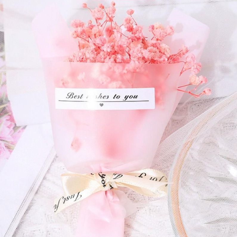  Bộ 10 Bó hoa khô mini Classy nhiều sắc màu - Quà tặng & Trang trí ấn tượng Q1361 