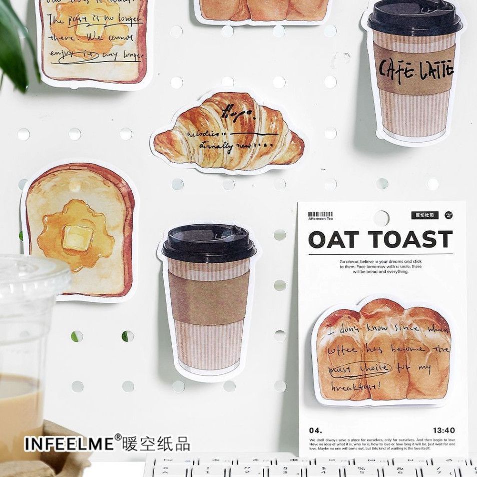  ```10 Cuốn Sổ Tay DIY Phong Cách Retro: Bánh Mì, Cà Phê và Ghi Chú Sáng Tạo Đặt Trước``` 