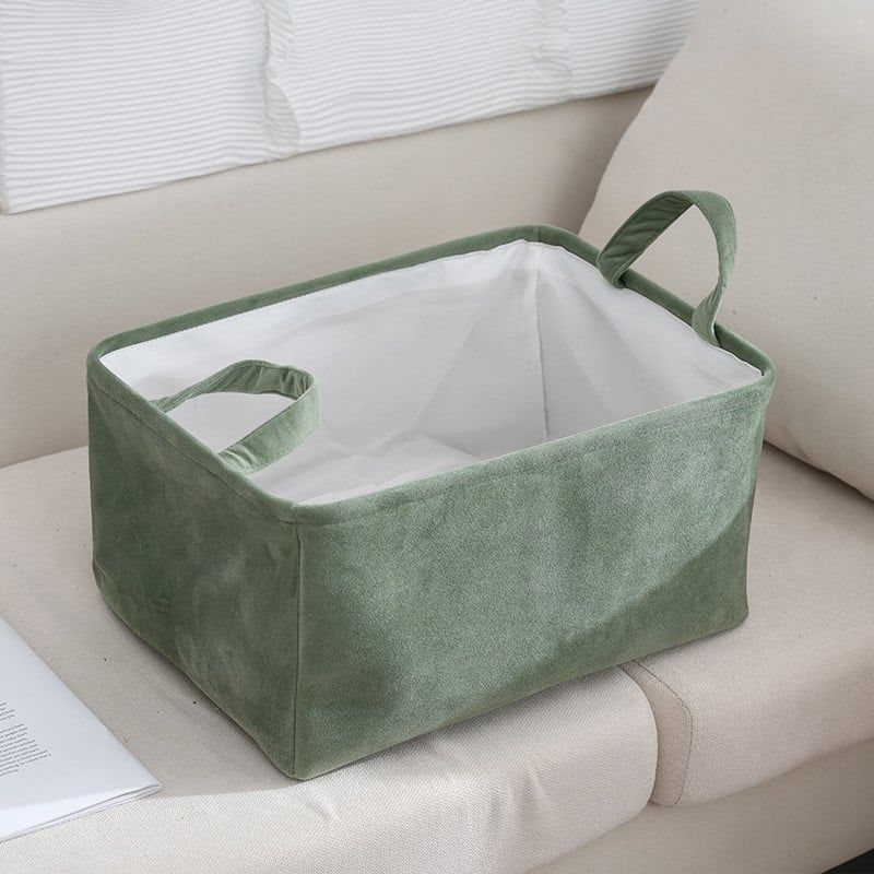  Giỏ Đựng Đồ Flannel Dày Dặn Có Thể Gấp - Rổ Đựng Quần Áo, Đồ Chơi, Phụ Kiện Gia Đình Dung Tích Lớn, Bán Buôn [GIAO HÀNG 2-10 NGÀY | SỈ TỪ 2 TRIỆU | CÓ THỂ IN LOGO] 