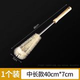  Bàn Chổi Làm Sạch Cốc Cán Dài - Chổi Cọ Bình, Ấm Trà, Cốc Nước Cổ Hẹp [GIAO HÀNG 2-10 NGÀY | SỈ TỪ 2 TRIỆU | CÓ THỂ IN LOGO] 