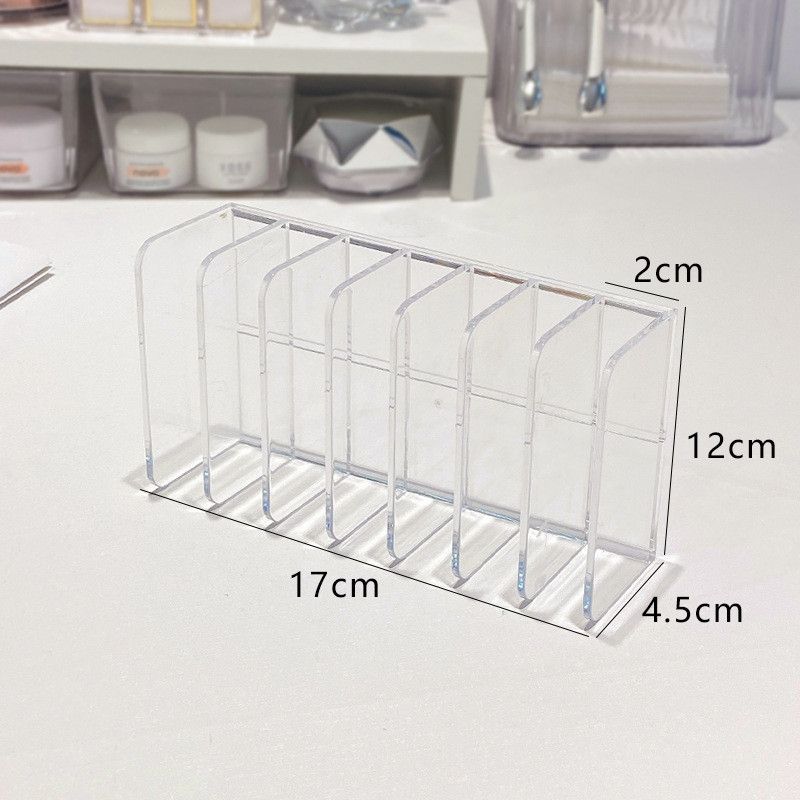  Hộp Đựng Mỹ Phẩm Acrylic Trong Suốt Nhiều Ngăn - Kệ Để Bàn Trang Điểm, Đựng Kem Dưỡng Da Tay, Son Môi [GIAO HÀNG 2-10 NGÀY | SỈ TỪ 2 TRIỆU | CÓ THỂ IN LOGO] 