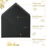  Phong bì giấy dập nóng cao cấp, phong bì thư mời kinh doanh 
