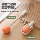  Bàn Chải Cốc Tay Cầm Dài Thu Gọn Rửa Bình Sữa Di Động [GIAO HÀNG 2-10 NGÀY | SỈ TỪ 2 TRIỆU | CÓ THỂ IN LOGO] 