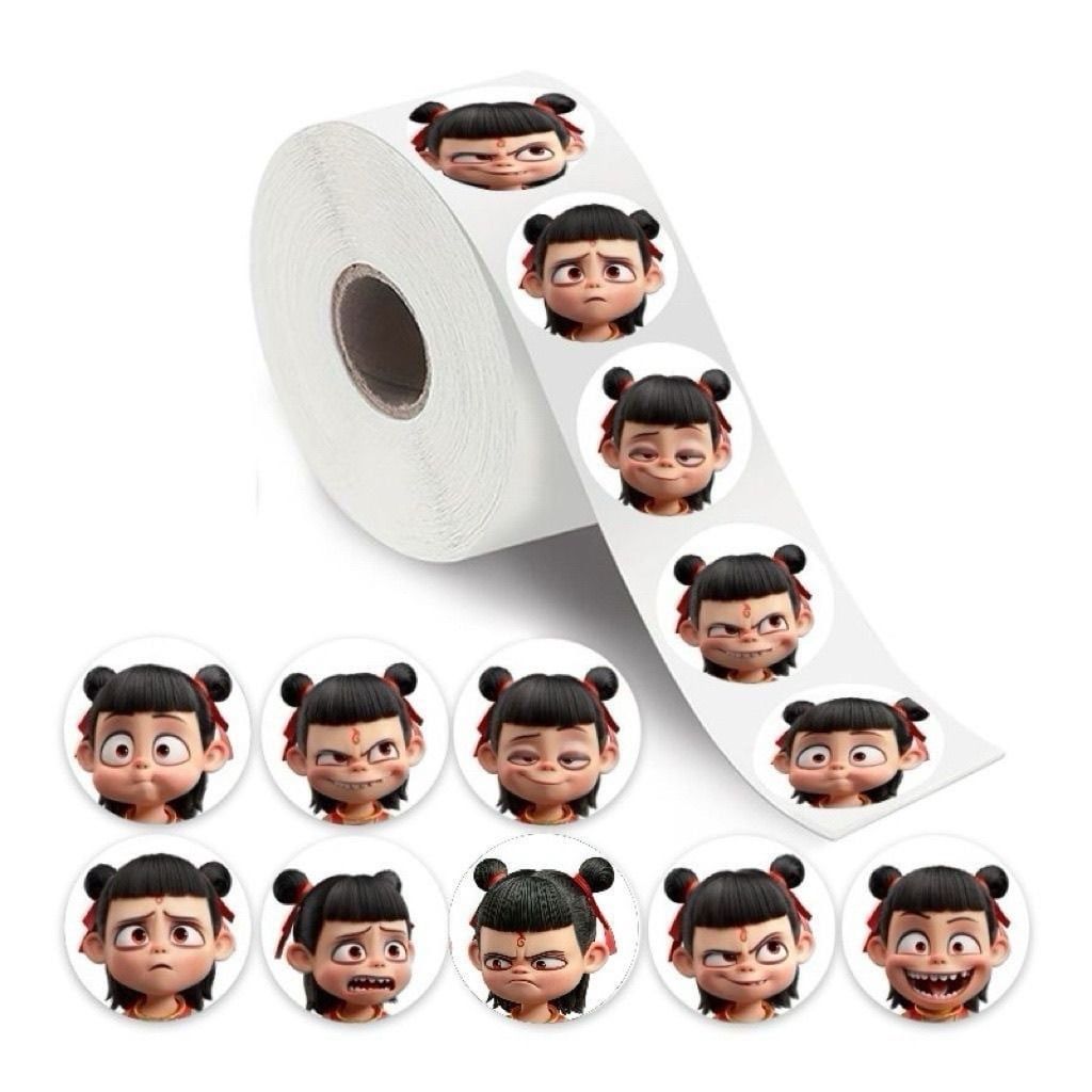 (HÀNG ĐẶT TRƯỚC) Cuộn Nhãn Dán Nezha Magic Boy Dễ Thương Dùng Cho Sổ Tay [GIAO HÀNG 2-10 NGÀY | SỈ TỪ 2 TRIỆU | CÓ THỂ IN LOGO] 