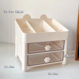  Hộp đồ văn phòng bằng acrylic trong suốt ngăn kéo tiện ích để bàn thiết kế hiện đại 
