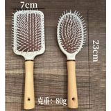  Lược Đệm Khí Tay Cầm Gỗ Xuất Khẩu Sang Trọng Cho Nữ [GIAO HÀNG 2-10 NGÀY | SỈ TỪ 2 TRIỆU | CÓ THỂ IN LOGO] 
