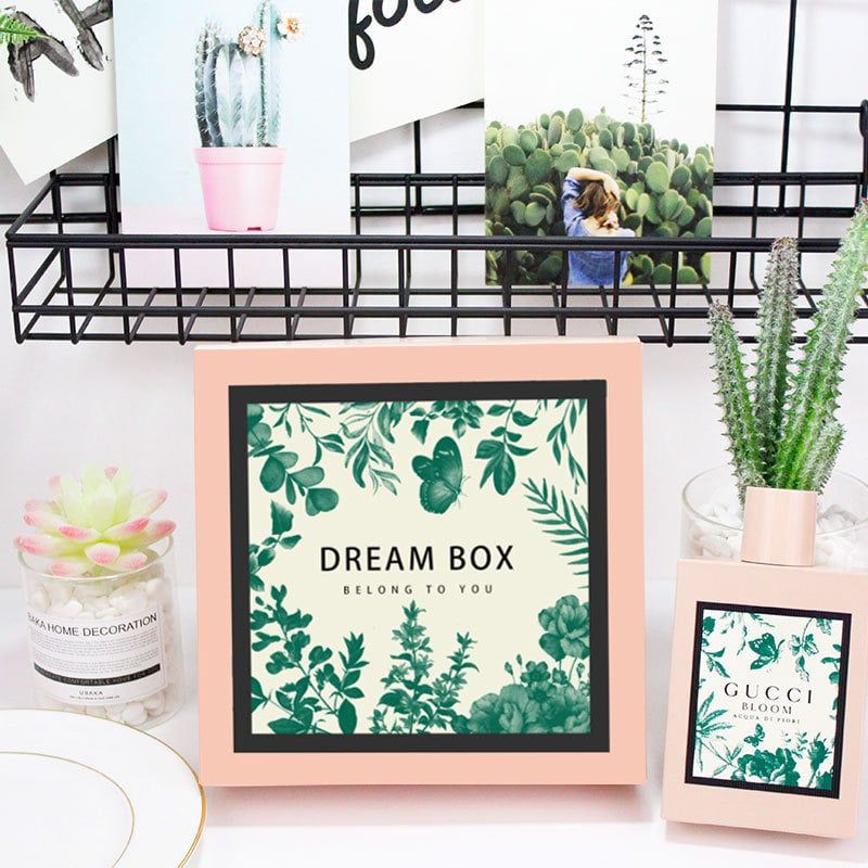  Hộp bánh trung thu màu xanh lá cao cấp hộp quà tặng doanh nghiệp 