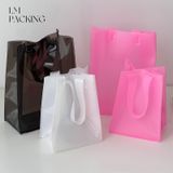  Túi đựng quà tặng pvc dày đựng đồ trang sức thạch túi xách tay in logo 