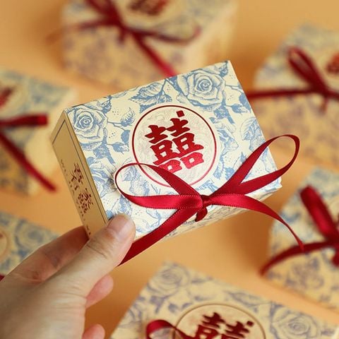  Hộp quà cưới cao cấp - Hộp kẹo cưới đính hôn sang trọng [GIAO HÀNG 2-10 NGÀY | SỈ TỪ 2 TRIỆU | CÓ THỂ IN LOGO] 