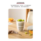  Cốc Salad/Trái Cây 2 Lớp Thoát Nước Bằng Nhựa - Hộp Đựng Thực Phẩm Mang Đi Phong Cách Nhật, Cấp An Toàn [GIAO HÀNG 2-10 NGÀY | SỈ TỪ 2 TRIỆU | CÓ THỂ IN LOGO] 