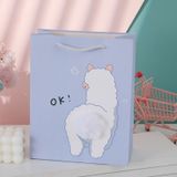  Túi giấy quà tặng hoạt hình động vật dễ thương, túi đựng quà trẻ em cao cấp 