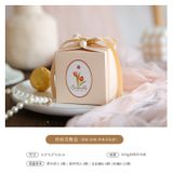  Hộp kẹo cưới hộp vuông hộp giấy sáng tạo đám cưới hộp quà rỗng bán buôn 