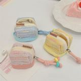  小香风可爱便携适用于苹果无线蓝牙耳机保护套收纳软布壳 