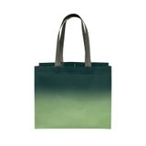  Túi tote vải không dệt gradient dày dặn, túi mua sắm shop thời trang nữ 