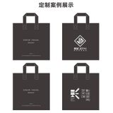  Túi nhựa trong suốt in logo, túi đóng gói quần áo shop thời trang 