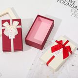  Hộp quà tặng xinh xắn (14,5x8,5x5cm) kèm nơ, tag chúc mừng - lý tưởng cho son, nước hoa, sô cô la, trang sức [Q418] 