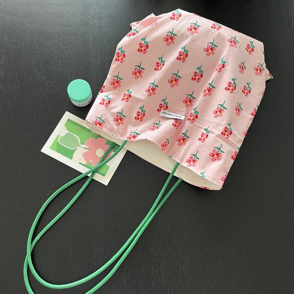  Túi Vải Cotton Mỏng Họa Tiết Thời Trang - Túi Đeo Vai Phong Cách Mới [GIAO HÀNG 2-10 NGÀY | SỈ TỪ 2 TRIỆU | CÓ THỂ IN LOGO] 
