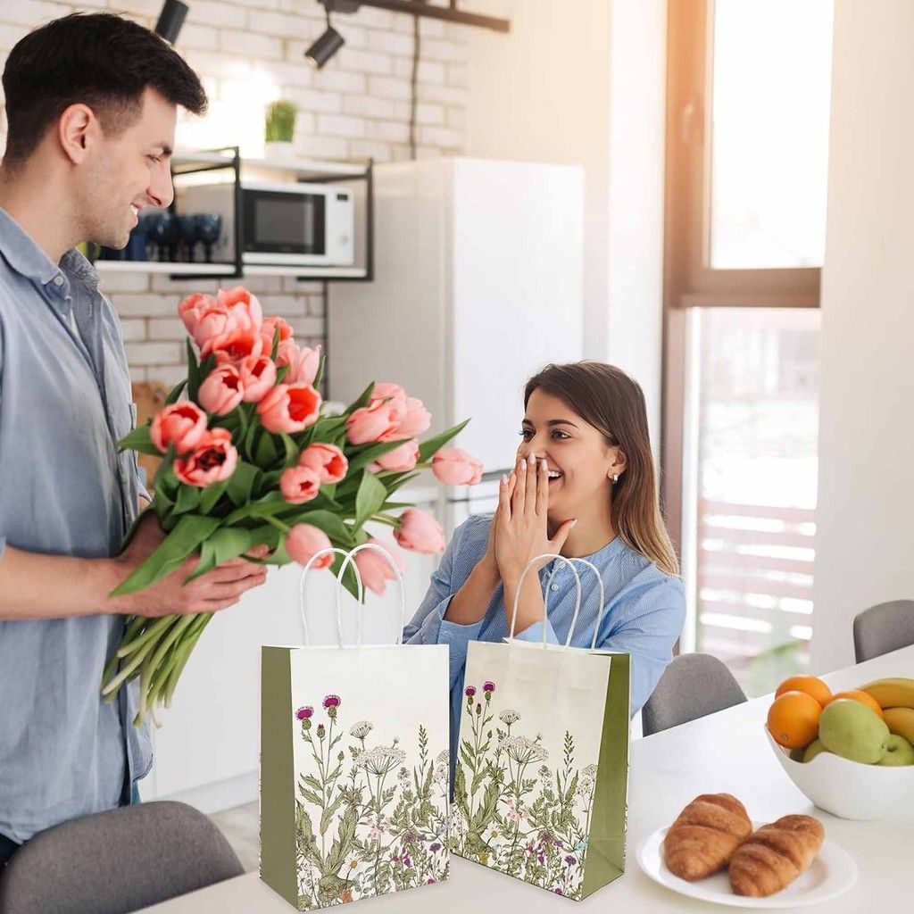  (HÀNG ĐẶT TRƯỚC) Combo 30 Túi Giấy Quà Tặng Màu Trắng Dùng Cho Sinh Nhật, Mua Sắm, Đồ Trang Sức [GIAO HÀNG 2-10 NGÀY | SỈ TỪ 2 TRIỆU | CÓ THỂ IN LOGO] 
