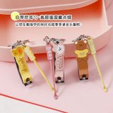  Móc Khóa Bấm Móng Tay Kèm Tăm Bông Ngoáy Tai - Phụ Kiện Treo Dễ Thương Hình Động Vật, Đồ Trang Trí Cho Nữ [GIAO HÀNG 2-10 NGÀY | SỈ TỪ 2 TRIỆU | CÓ THỂ IN LOGO] 