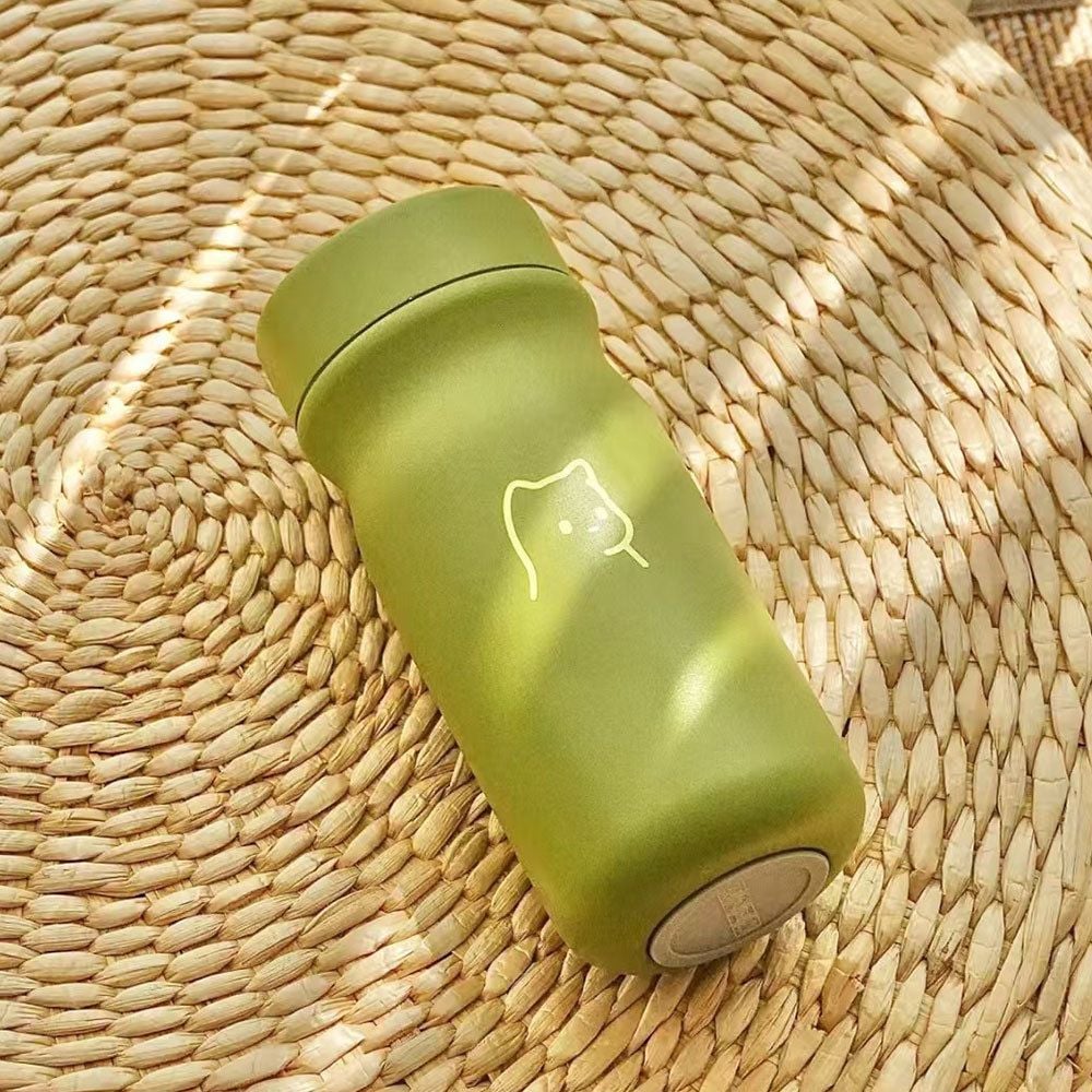 Cốc giữ nhiệt bỏ túi thép không gỉ, nhỏ gọn đáng yêu cho học sinh 