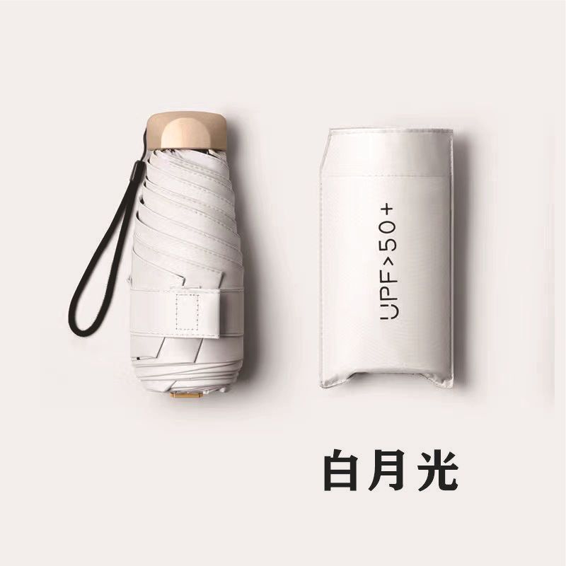  Ô Dù Gấp 5 Lần Chống Mưa Nhỏ Gọn Siêu Nhẹ Có Túi Đựng [GIAO HÀNG 2-10 NGÀY | SỈ TỪ 2 TRIỆU | CÓ THỂ IN LOGO] 