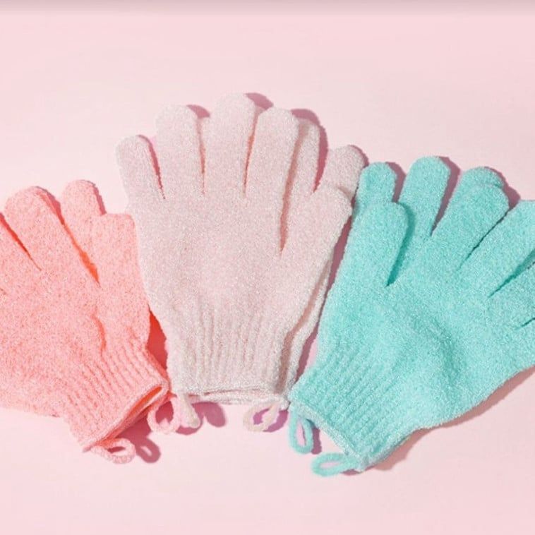  Bộ 10 đôi găng tay tẩy tế bào đa năng (2 chiếc/túi) – Massage và làm đẹp da! 