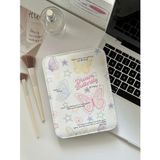  Gương Gấp Da PU HD - Phụ Kiện Trang Điểm Đẳng Cấp Dành Cho Học Sinh, Để Bàn Thông Minh 