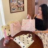  30 Túi xách đựng quần áo – Túi nhựa mờ Ins cao cấp, quà tặng gói mua sắm, có thể in túi [GIAO HÀNG 2-10 NGÀY | SỈ TỪ 2 TRIỆU | CÓ THỂ IN LOGO] 
