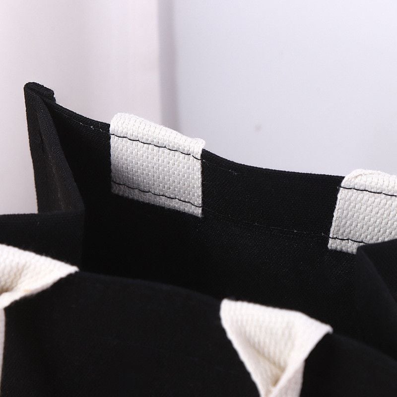  Túi Tote Vải Canvas In Họa Tiết Cổ Điển - Túi Xách Tay Bao Bì Quà Tặng, Phong Cách Vintage [GIAO HÀNG 2-10 NGÀY | SỈ TỪ 2 TRIỆU | CÓ THỂ IN LOGO] 