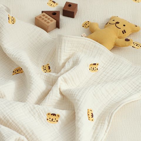  Chăn Xô 6 Lớp Cotton Nguyên Chất Họa Tiết Thêu - Chăn Mỏng Cho Bé Sơ Sinh, Trẻ Nhỏ Mùa Xuân Hè Phong Cách Hàn Quốc [GIAO HÀNG 2-10 NGÀY | SỈ TỪ 2 TRIỆU | CÓ THỂ IN LOGO] 