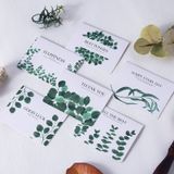  (HÀNG ĐẶT TRƯỚC) 50 Bộ Thiệp Chúc Mừng Lá Xanh Phong Cách Instagram Dùng Ngày Lễ Tạ Ơn [GIAO HÀNG 2-10 NGÀY | SỈ TỪ 2 TRIỆU | CÓ THỂ IN LOGO] 
