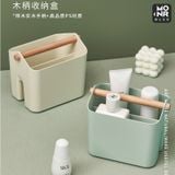  Hộp Đựng Đồ Cầm Tay Bằng Nhựa Hộp Đựng Đồ Ăn Vặt Cầm Tay Hộp Đựng Mỹ Phẩm Văn Phòng Giỏ Đựng Đồ Để Bàn Nhà Bếp 