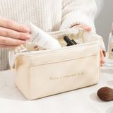  Túi Trang Điểm Hình Đám Mây Chất Liệu PU Miệng Rộng Khung Thép [GIAO HÀNG 2-10 NGÀY | SỈ TỪ 2 TRIỆU | CÓ THỂ IN LOGO] 