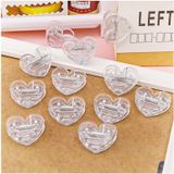  ```(ĐẶT TRƯỚC) Set 50 Kẹp Chất Lượng Tình Yêu Trong Suốt Phong Cách Instagram Đơn Giản``` 